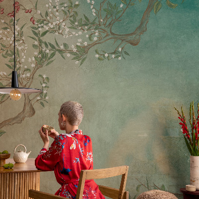 Wallpaper mural Floral harmony