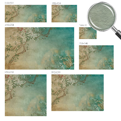 Wallpaper mural Floral harmony