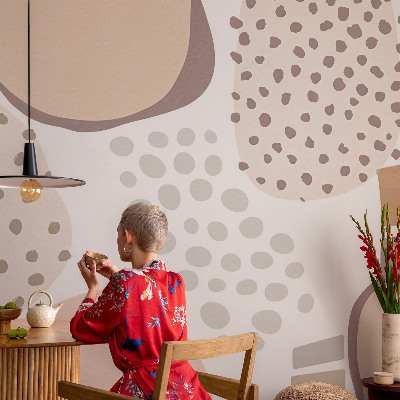 Photo wallpaper Subtle dots