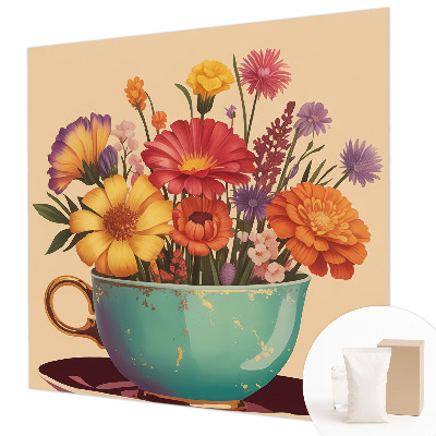 Photo wall mural A colorful bouquet