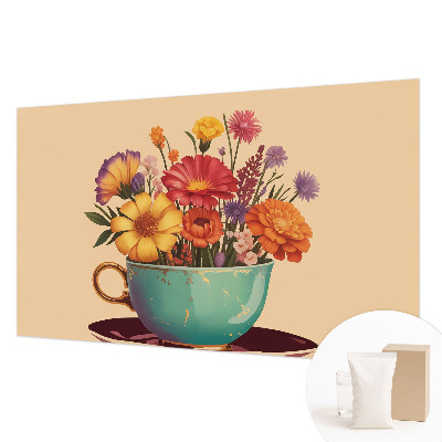 Photo wall mural A colorful bouquet