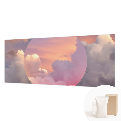 Wallpaper mural for living room Ethereal clouds