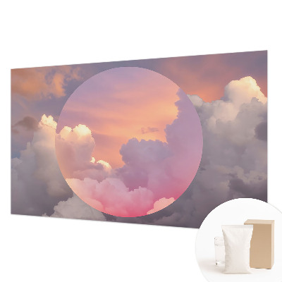 Wallpaper mural for living room Ethereal clouds