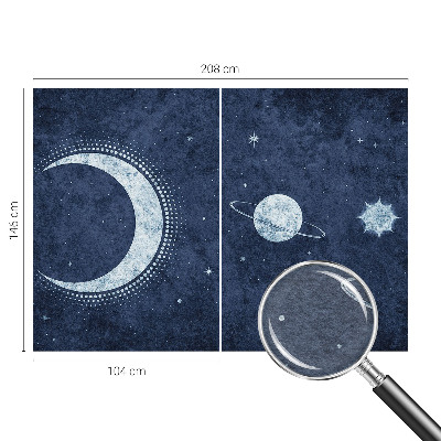 Large wall mural Star motif