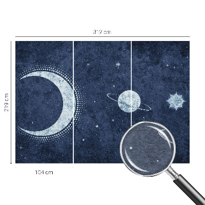 Large wall mural Star motif