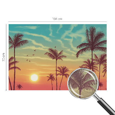 Custom size wall mural Tropical landscape