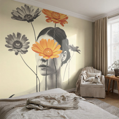 Modern wall mural for bedroom Surrealist vision