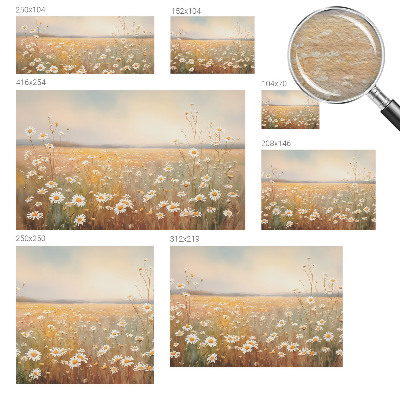 High quality photo wallpaper Flower meadow