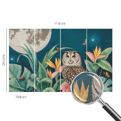 High quality wall mural wallpaper Moon Safari