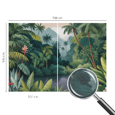 Premium photo wallpaper Exotic scenery