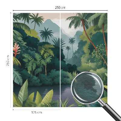 Premium photo wallpaper Exotic scenery