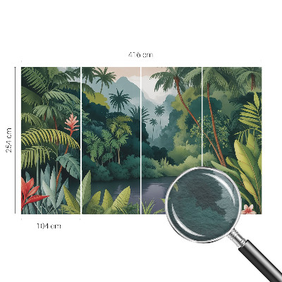 Premium photo wallpaper Exotic scenery