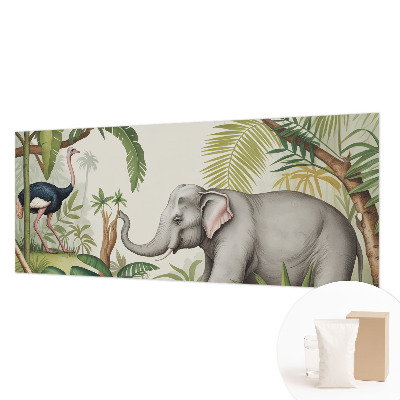 Decorative wall mural for living room Exotic scene