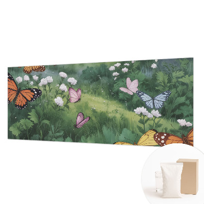 Wall mural Butterflies in the meadow