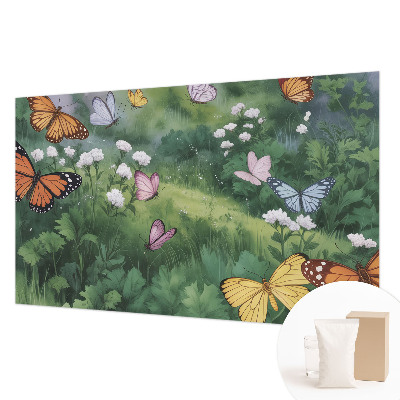 Wall mural Butterflies in the meadow