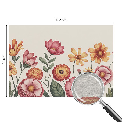 Wall mural for bedroom Floral arrangement