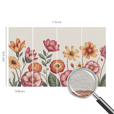 Wall mural for bedroom Floral arrangement