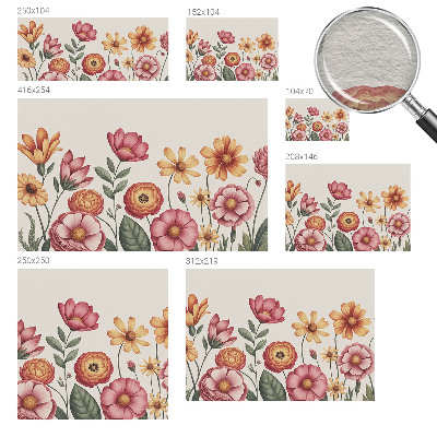 Wall mural for bedroom Floral arrangement