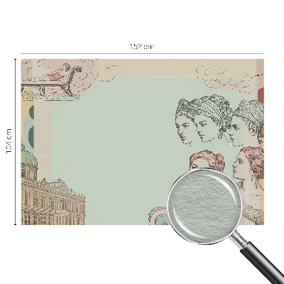 Wallpaper mural for living room Classic collage