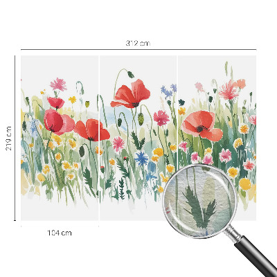 Large wall mural Summer meadow