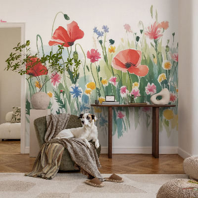 Large wall mural Summer meadow
