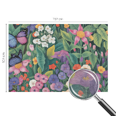 Large wallpaper mural Flower explosion