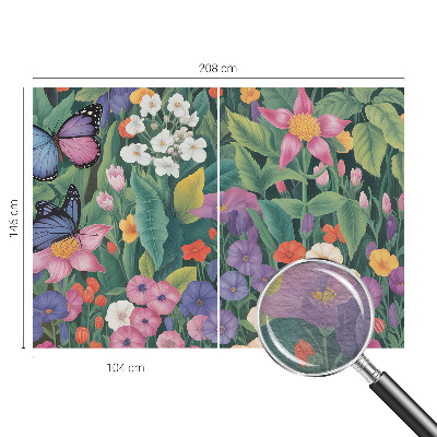 Large wallpaper mural Flower explosion