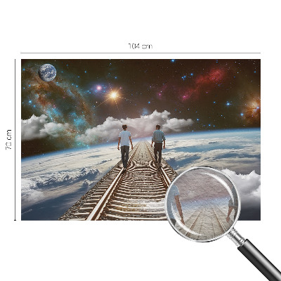 Large wall mural wallpaper Space journey