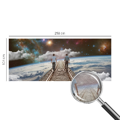 Large wall mural wallpaper Space journey