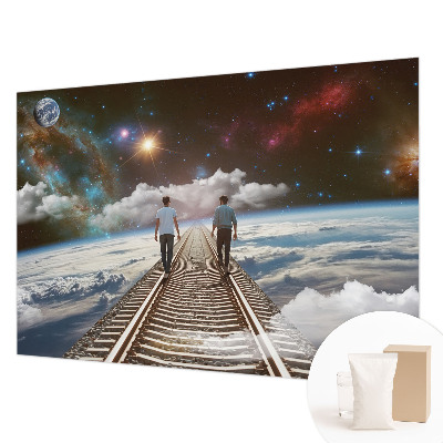 Large wall mural wallpaper Space journey