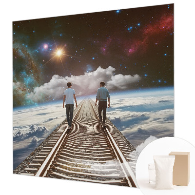 Large wall mural wallpaper Space journey