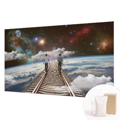 Large wall mural wallpaper Space journey