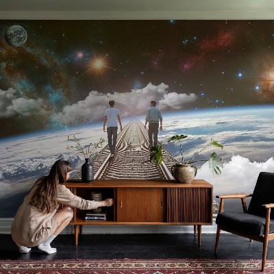 Large wall mural wallpaper Space journey