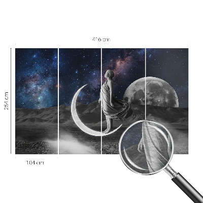 Modern wall mural for living room Night dreams