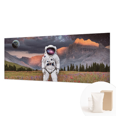 Modern wall mural for bedroom Cosmic landscape