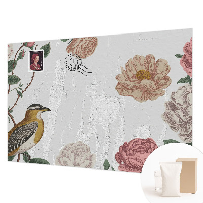 Non-woven wall mural Vintage flowers