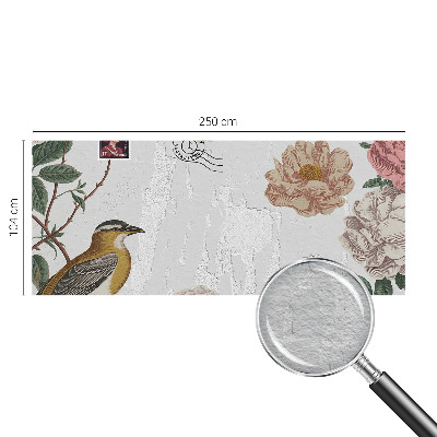 Non-woven wall mural Vintage flowers
