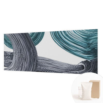 Wall mural for living room Fluid lines