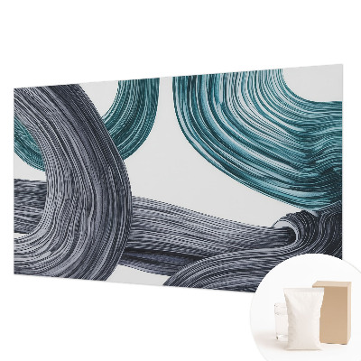Wall mural for living room Fluid lines