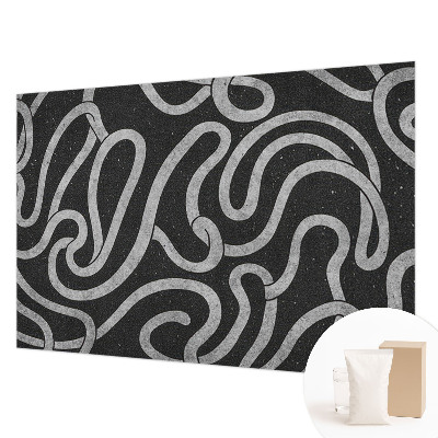 Wallpaper mural Twisted shapes