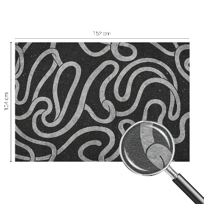 Wallpaper mural Twisted shapes