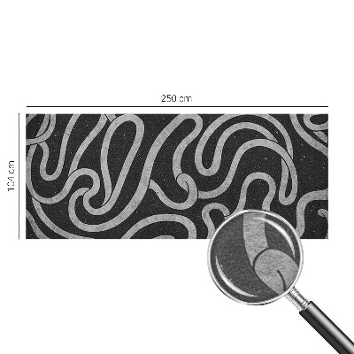 Wallpaper mural Twisted shapes