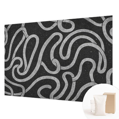 Wallpaper mural Twisted shapes