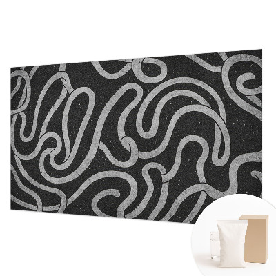 Wallpaper mural Twisted shapes