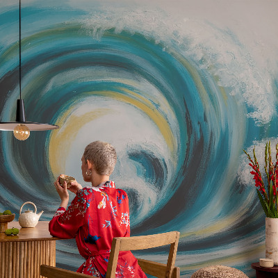 Photo wallpaper Sea wave