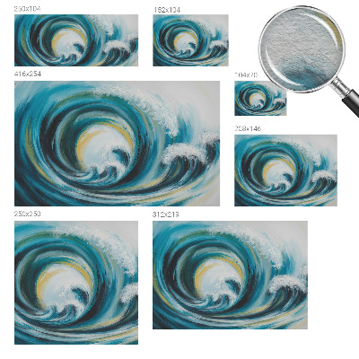 Photo wallpaper Sea wave