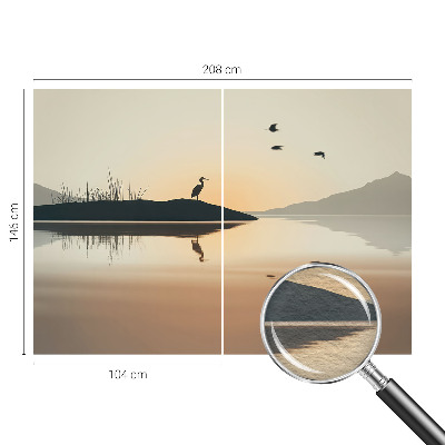 Photo wall mural Morning silence