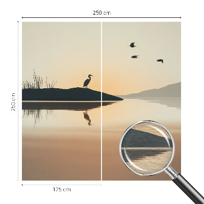 Photo wall mural Morning silence