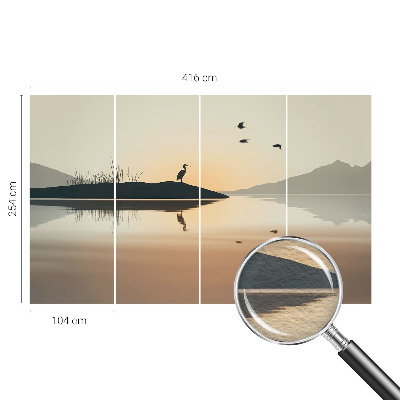 Photo wall mural Morning silence