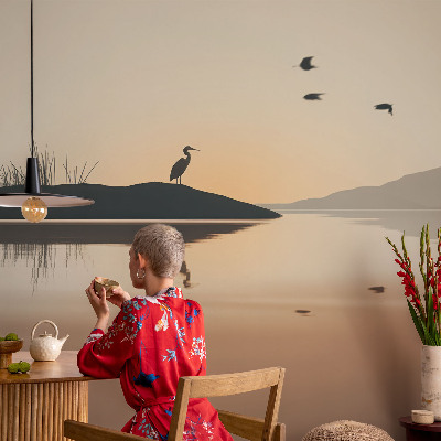 Photo wall mural Morning silence